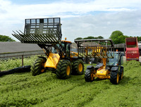 Buckraking, Crop Loading and Clamp Rolling