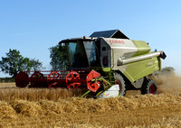 Claas Tucano, Medion, and Avero Combine Harvesters